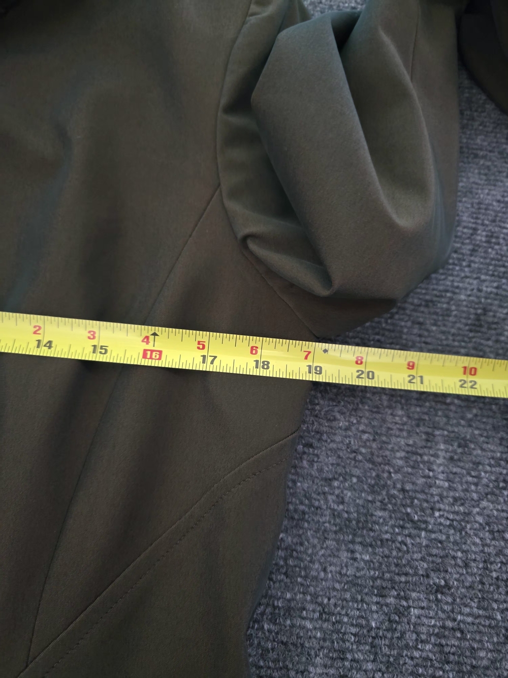 Vintage Garfield & Marks Olive Jacket Zebra Print Lining USA Made Sz 8 - Picture 7 of 9